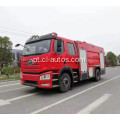 Caminhão de bombeiros de espuma de água FAW 10 toneladas